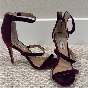 Steve Madden Women's Burgundy Heels
